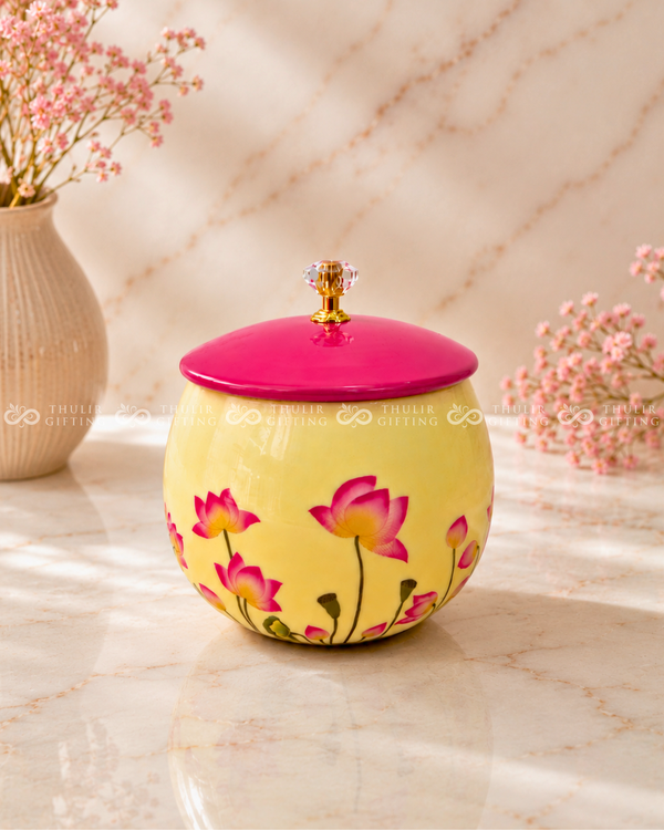 Floral Pot Jar – Assorted