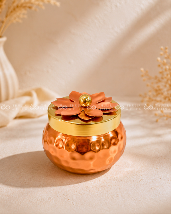 Copper Finish Jar - 3 Inch