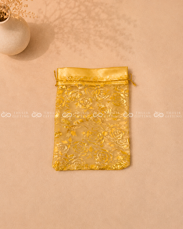Printed Organza Gift Pouch