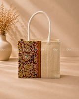 Kalamkari Jute Gift Bag