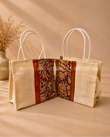 Kalamkari Jute Gift Bag