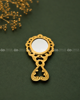Brass Hand Mirror