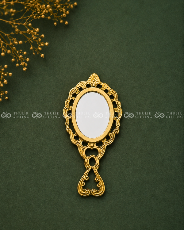 Brass Hand Mirror