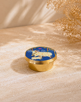 Pichwai Brass Kumkum Box (Assorted)