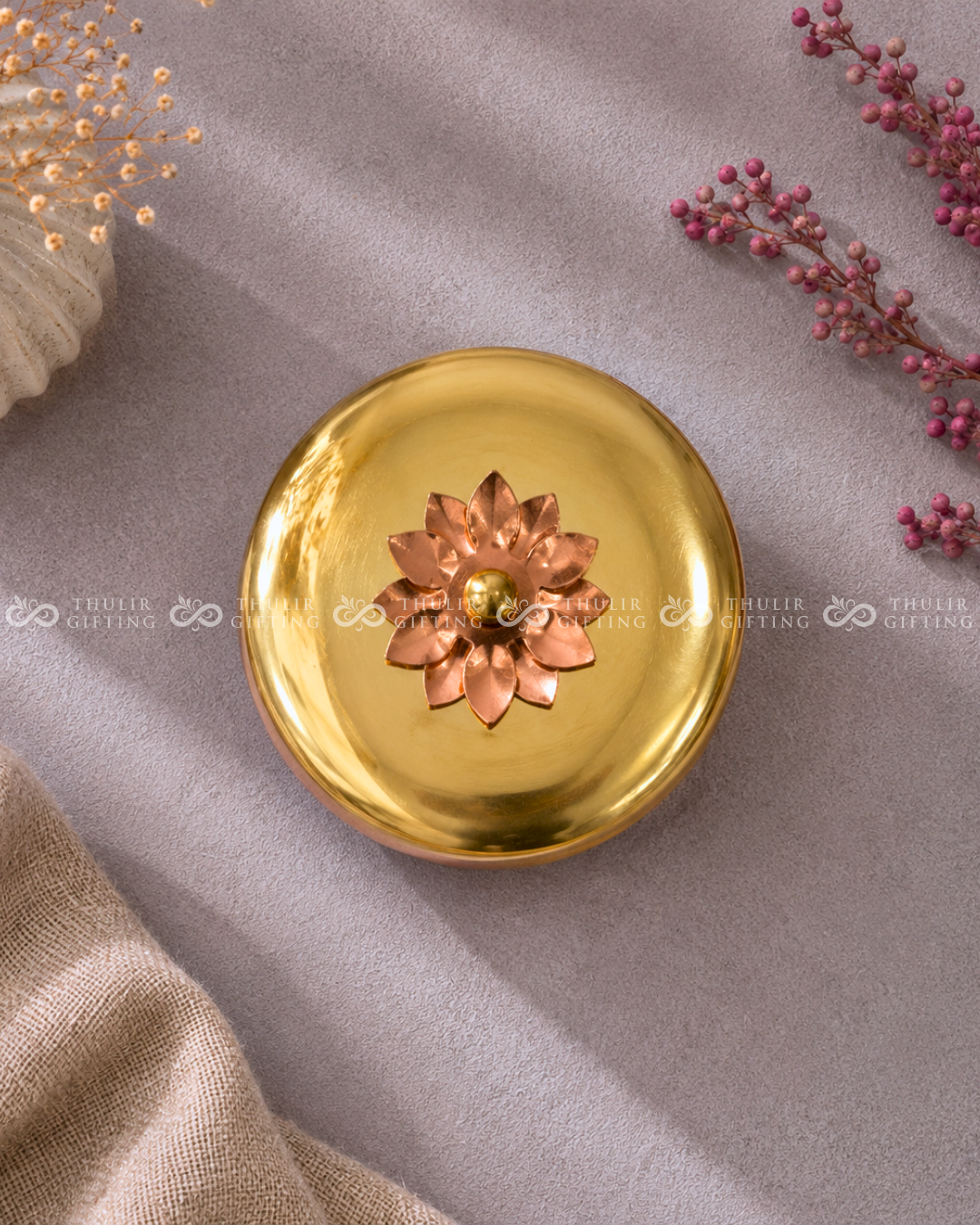 Copper Finish Bowl - 5 Inch