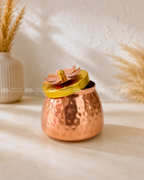 Copper Finish Jar - 4 Inch