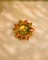 Copper Lotus Diya - 3 Inch