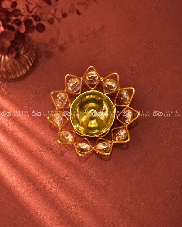 Crystal Diya - 3 Inch
