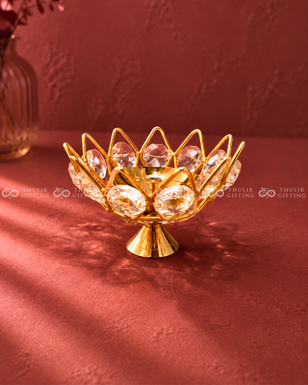 Crystal Diya - 3 Inch