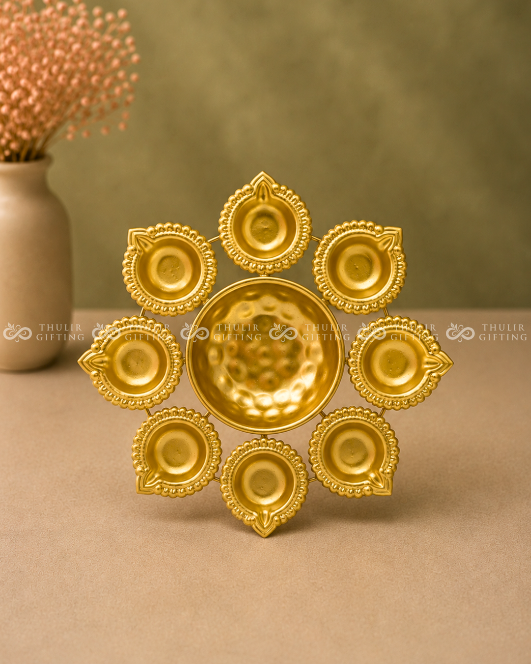 Diya Urli - 8 Inch