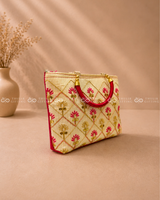 Floral Embroidery Hand Bag – Assorted
