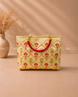 Floral Embroidery Hand Bag – Assorted