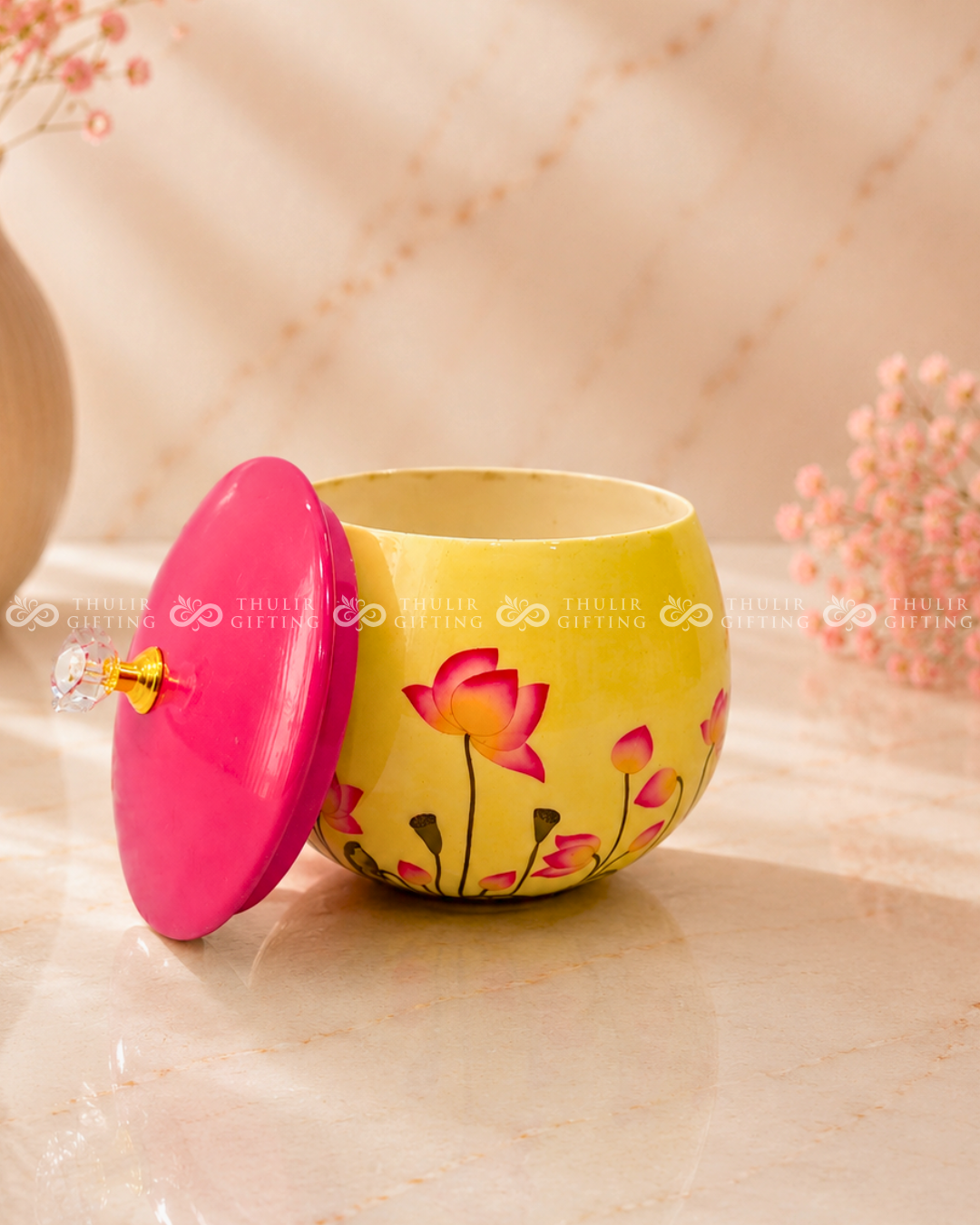 Floral Pot Jar – Assorted