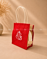 Ganesha Jute Gift Bag