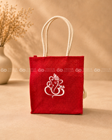 Ganesha Jute Gift Bag