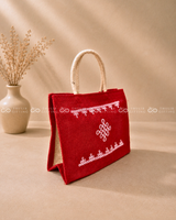 Kolam Jute Gift Bag