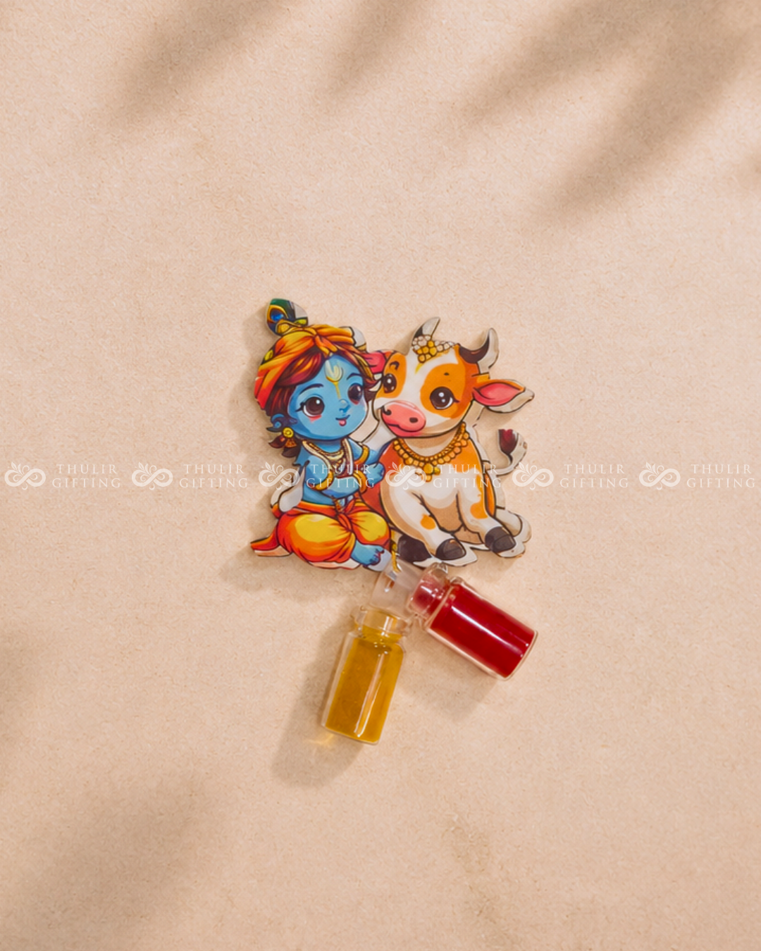 Krishna Cow Manjal Kumkum
