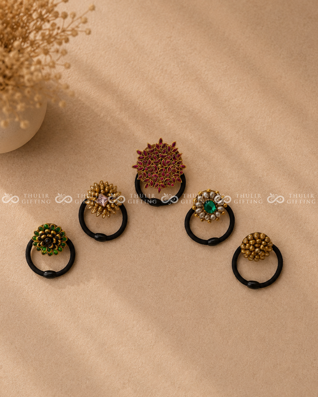 Kundan Stone Hair Band