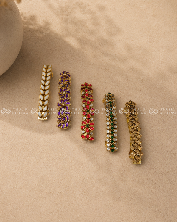 Kundan Stone Hair Clip