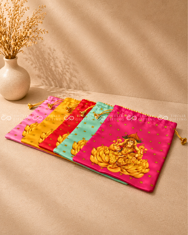 Lakshmi Printed Potli Bag – Assorted