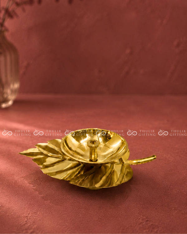 Leaf Diya - 3 Inch