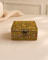 Meenakari Jewel Box - 4x4 Inches