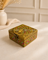 Meenakari Jewel Box - 4x4 Inches