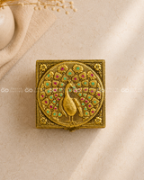 Meenakari Jewel Box - 4x4 Inches