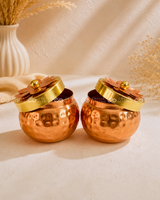 Copper Finish Jar - 3 Inch