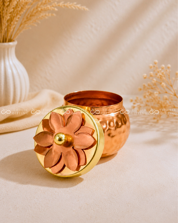 Copper Finish Jar - 3 Inch