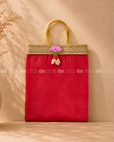Organza Gift Bag with Handle - 10x8 Inches (Assorted)
