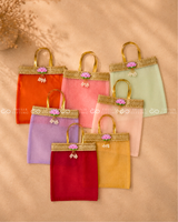 Organza Gift Bag with Handle - 10x8 Inches (Assorted)