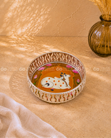 German Silver Pichwai Tray - 6 Inch (Assorted)
