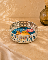 German Silver Pichwai Tray - 6 Inch (Assorted)