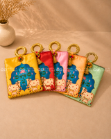 Pichwai Printed Potli Bag with Handle (Assorted)