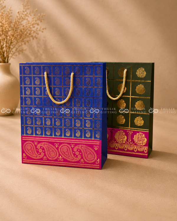 Premium Paper Gift Bag – 10 × 8 Inches(Assorted)