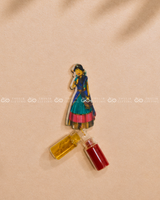 Traditional Girl Manjal Kumkum