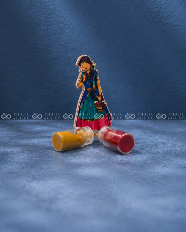 Traditional Girl Manjal Kumkum